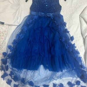 Elegant Blue Kids Dress